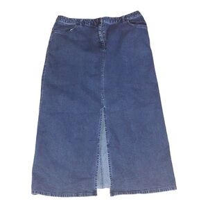 Charter Club Long Denim Shirt Size 14